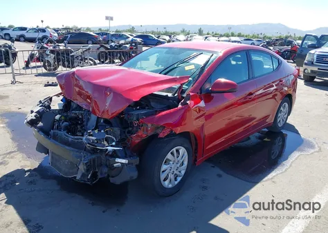 2017 Hyundai Elantra Se from USA, damaged, VIN 5NPD74LF4HH202522